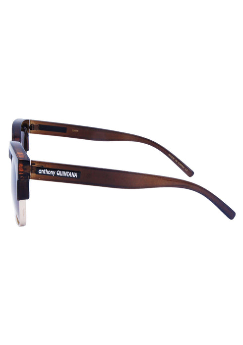 AQ Cat Eye Metal / Plastic Retro Unisex Sunglasses - Amber